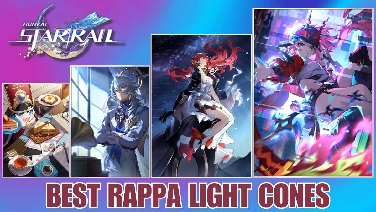 Best Rappa Light Cones in Honkai Star Rail, hsr Rappa Light Cones, best Rappa Light Cones, hsr rappa 5-star lcs, hsr rappa 4-star lcs, best free to play lc for rappa, best hsr rappa lc