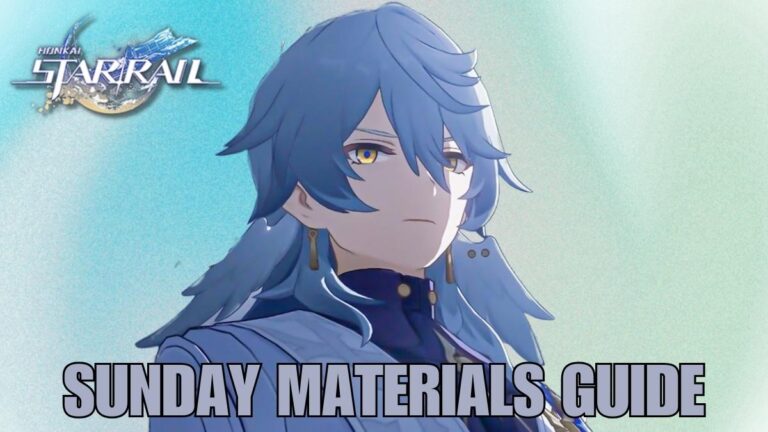 Honkai Star Rail Sunday Materials, Honkai Star Rail Sunday Ascension materials, Honkai Star Rail Sunday Trace materials, hsr Sunday mats, hsr Sunday Ascension materials, hsr Sunday Ascension mats