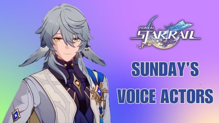 Honkai Star Rail Sunday Voice Actors: English, Japanese, and Other VAs