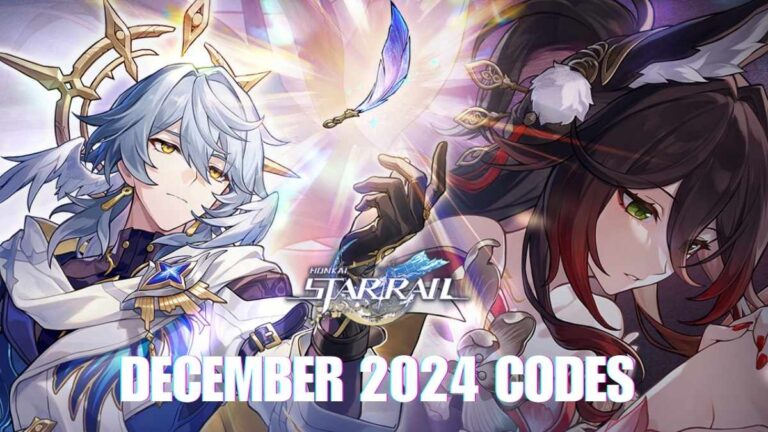 Honkai Star Rail December 2024 codes, active HSR codes December 2024, Honkai Star Rail redeem codes December, HSR working codes for December, active redemption codes for HSR December, HSR gift codes December 2024