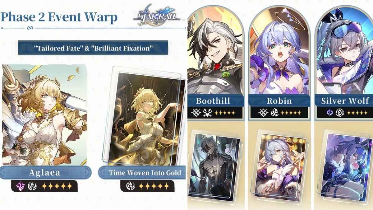 Honkai Star Rail 3.0 Phase 2 banners, HSR 3.0 Phase 2 characters, Honkai Star Rail 3.0 Phase 2 banner date, HSR 3.0 second phase characters