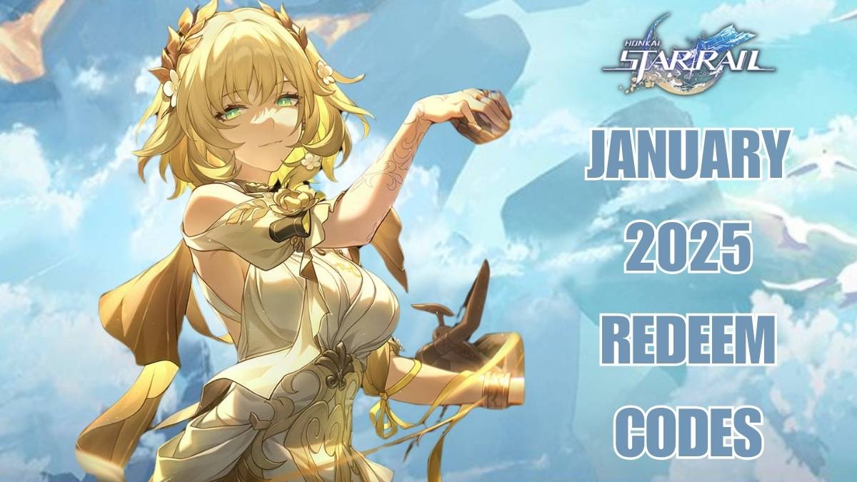 Honkai Star Rail January 2025 redeem codes, HSR January 2025 codes, HSR redeem codes for January 2025, Honkai Star Rail January 2025 code list